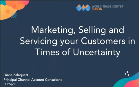 Marketing, Selling and Servicing Your Customers in Times of Uncertainty!