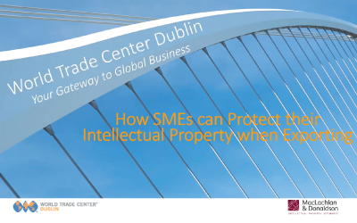 How SMEs can Protect their Intellectual Property when Exporting